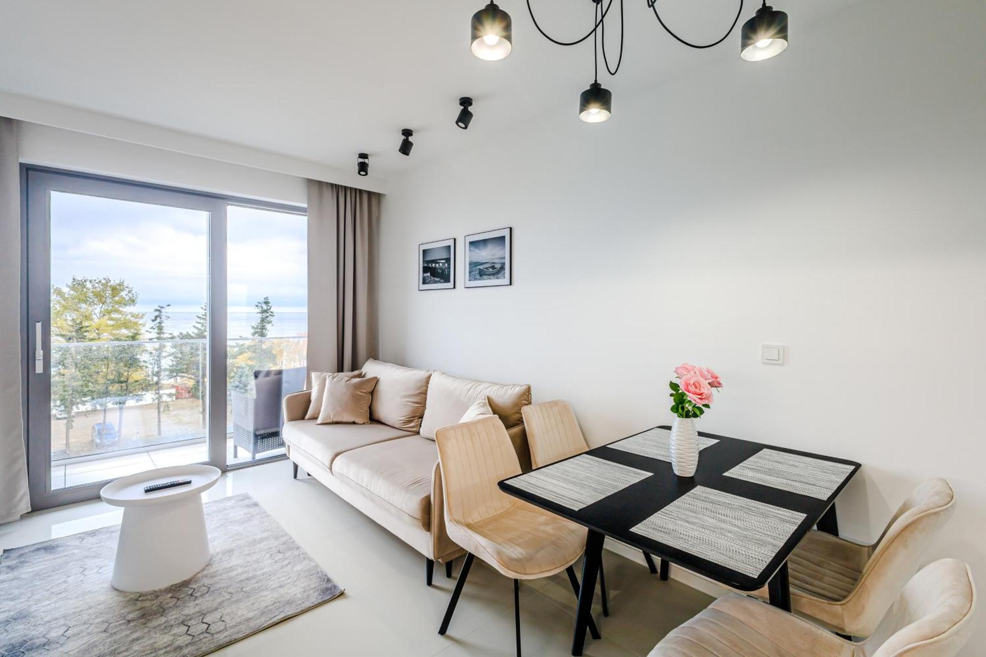 Balticus Apartamenty Deluxe Promenada Gwiazd 14 Мендзиздрое Стая снимка