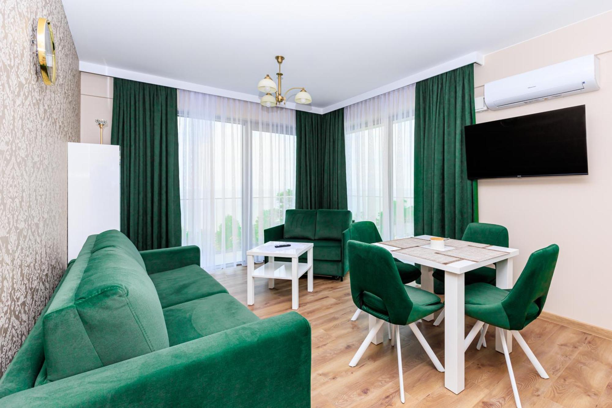 Balticus Apartamenty Deluxe Promenada Gwiazd 14 Мендзиздрое Стая снимка