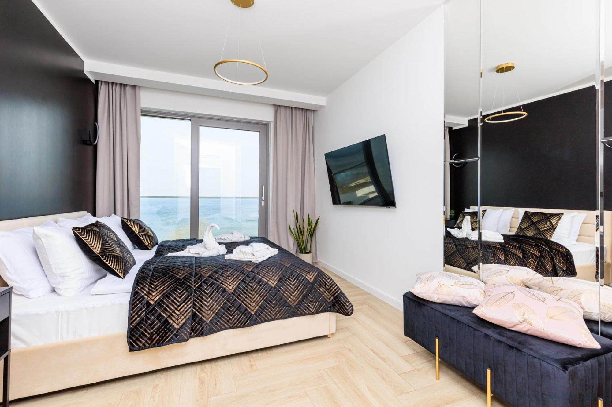 Balticus Apartamenty Deluxe Promenada Gwiazd 14 Мендзиздрое Стая снимка