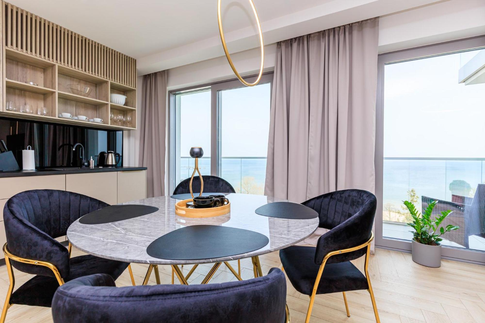 Balticus Apartamenty Deluxe Promenada Gwiazd 14 Мендзиздрое Стая снимка
