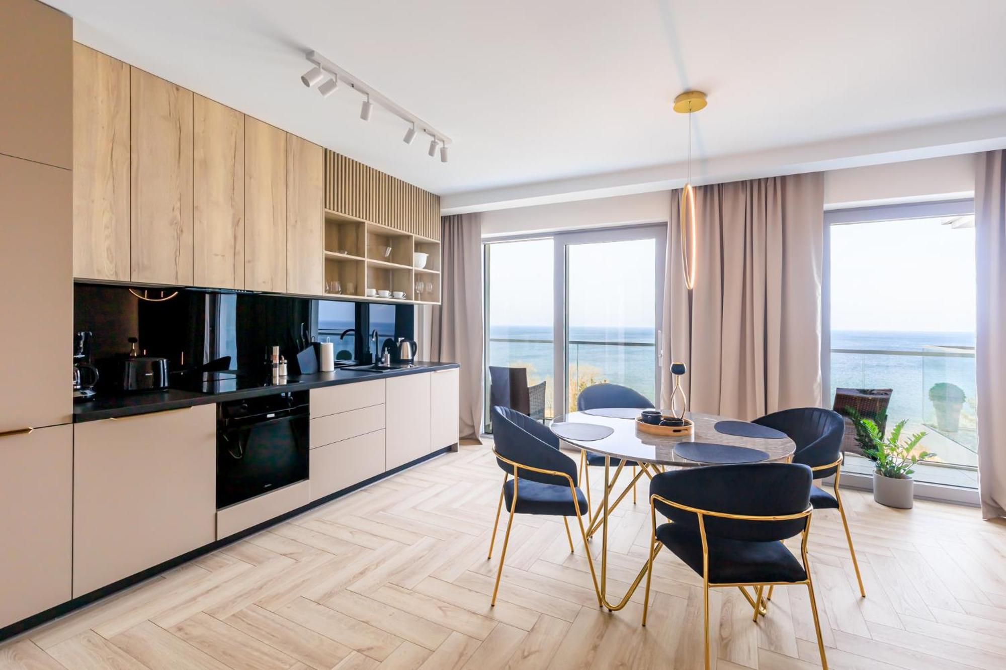 Balticus Apartamenty Deluxe Promenada Gwiazd 14 Мендзиздрое Стая снимка