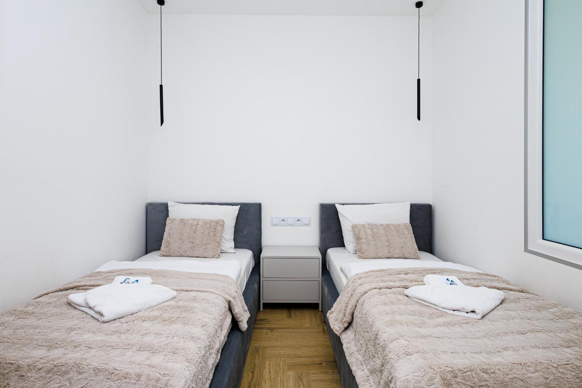 Balticus Apartamenty Deluxe Promenada Gwiazd 14 Мендзиздрое Стая снимка